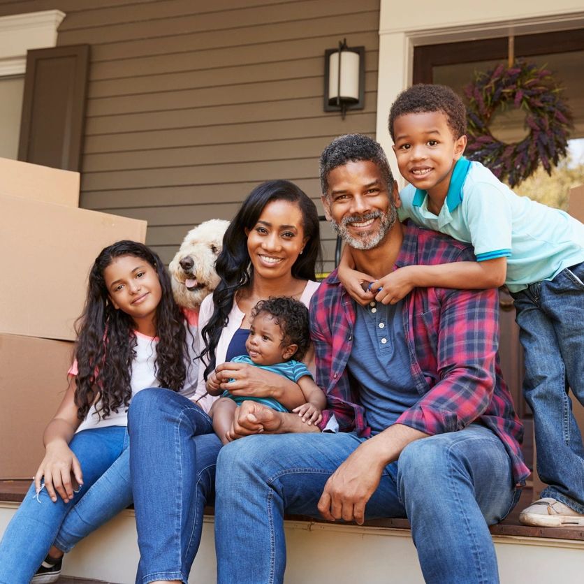 Family photograph from the original Quad Pro Tax website